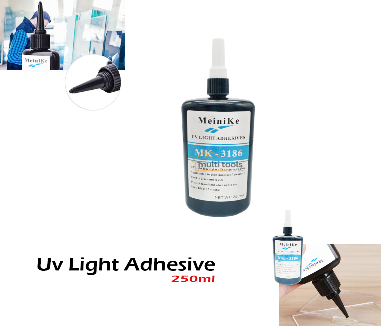 Uv Light Adhesive (250Ml)